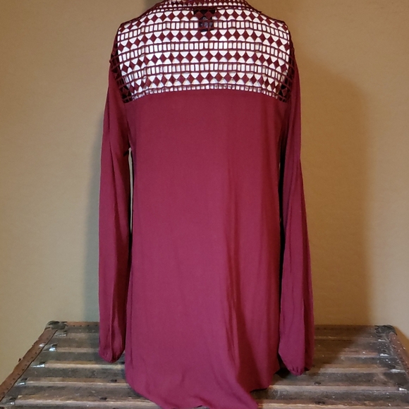 NWOT Maroon Rue 21 blouse (0053) 💥 - Picture 2 of 3